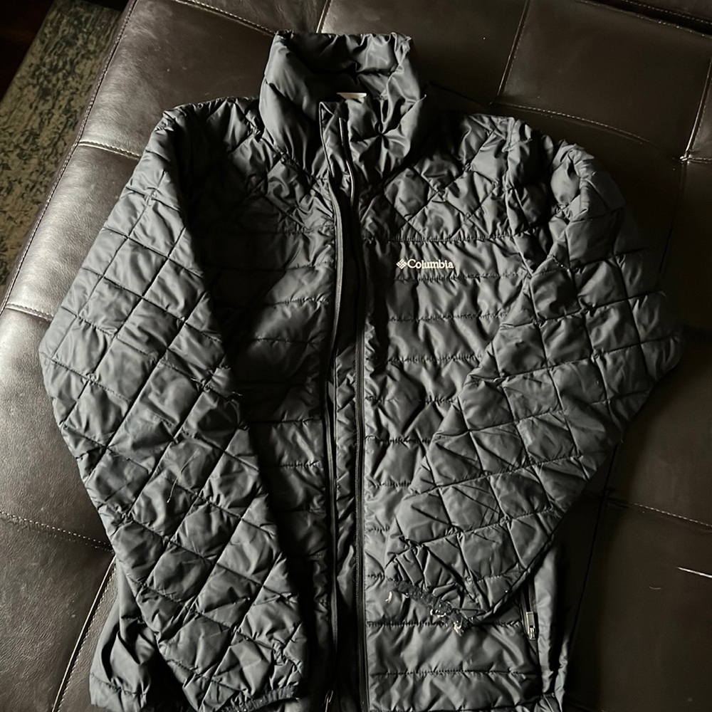 Womens black Columbia jacket size small